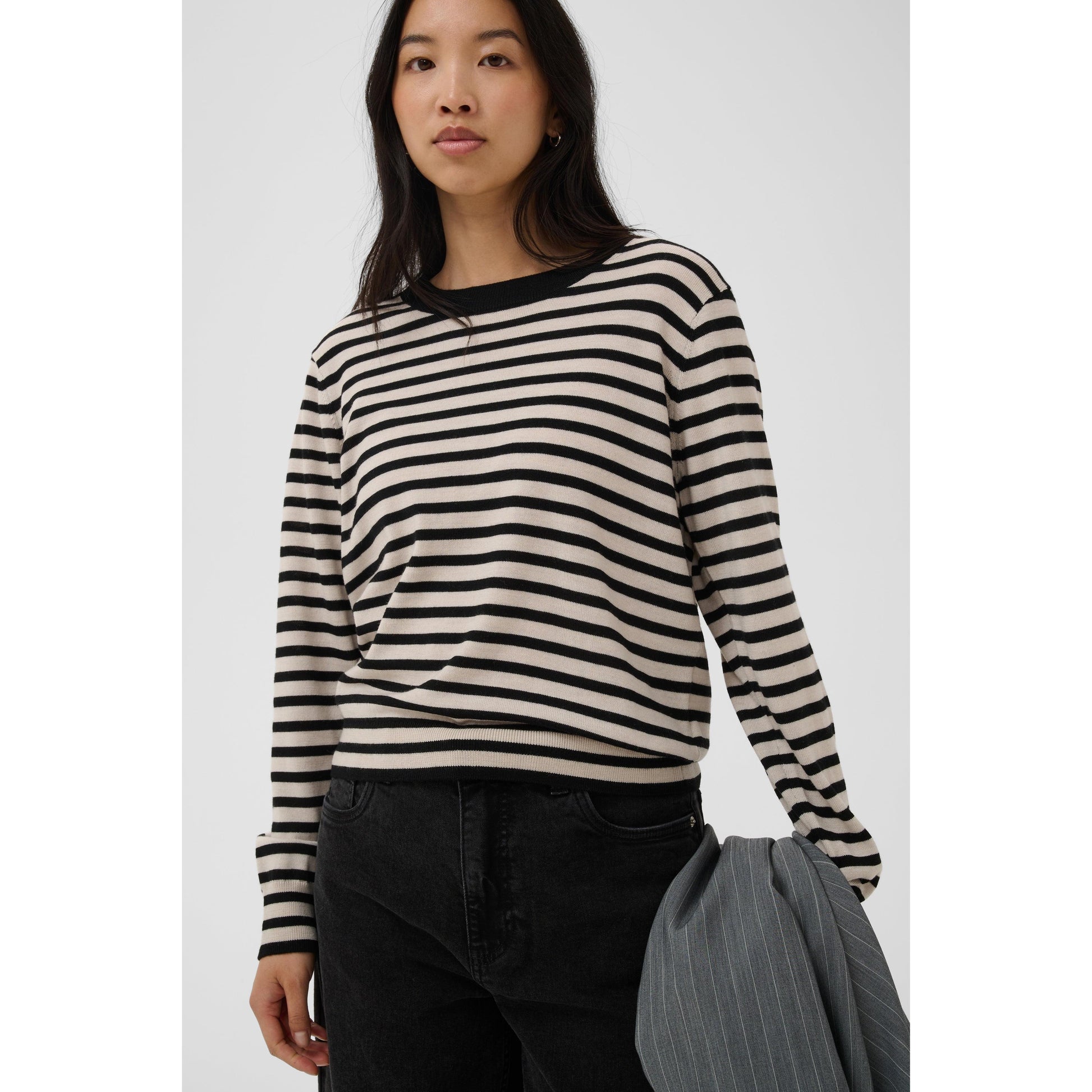 YONA CREW NECK SWEATER-LADIES SWEATERS & KNITS-PART TWO-JB Evans Fashions & Footwear