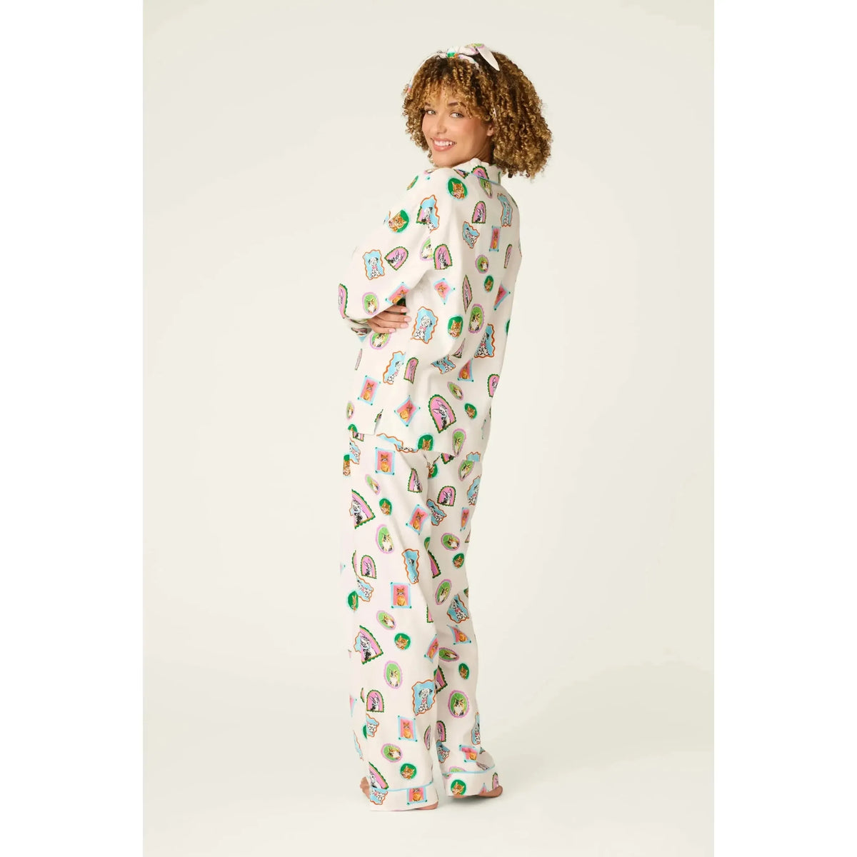 YOU ARE PAWFECT HERITAGE FLANNEL SET-LADIES LOUNGE & SLEEPWEAR-PJ SALVAGE-JB Evans Fashions & Footwear