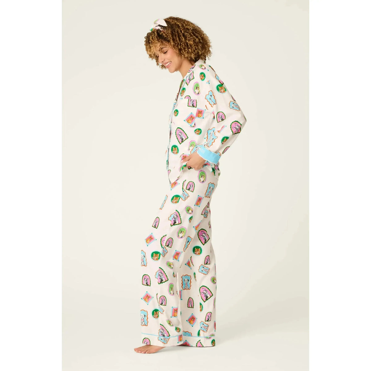 YOU ARE PAWFECT HERITAGE FLANNEL SET-LADIES LOUNGE & SLEEPWEAR-PJ SALVAGE-JB Evans Fashions & Footwear