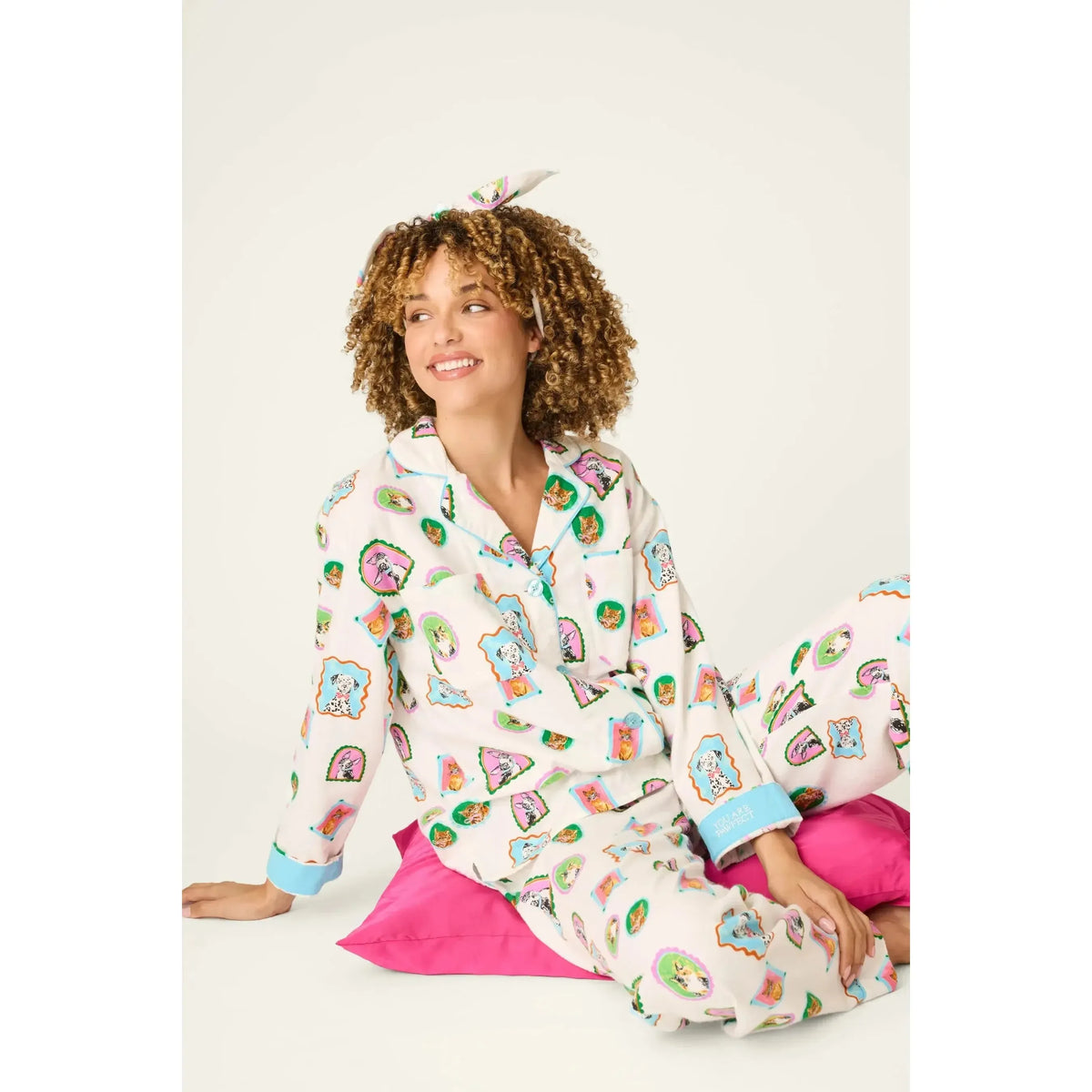 YOU ARE PAWFECT HERITAGE FLANNEL SET-LADIES LOUNGE & SLEEPWEAR-PJ SALVAGE-JB Evans Fashions & Footwear
