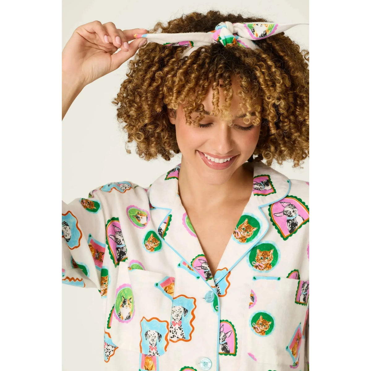 YOU ARE PAWFECT HERITAGE FLANNEL SET-LADIES LOUNGE & SLEEPWEAR-PJ SALVAGE-JB Evans Fashions & Footwear