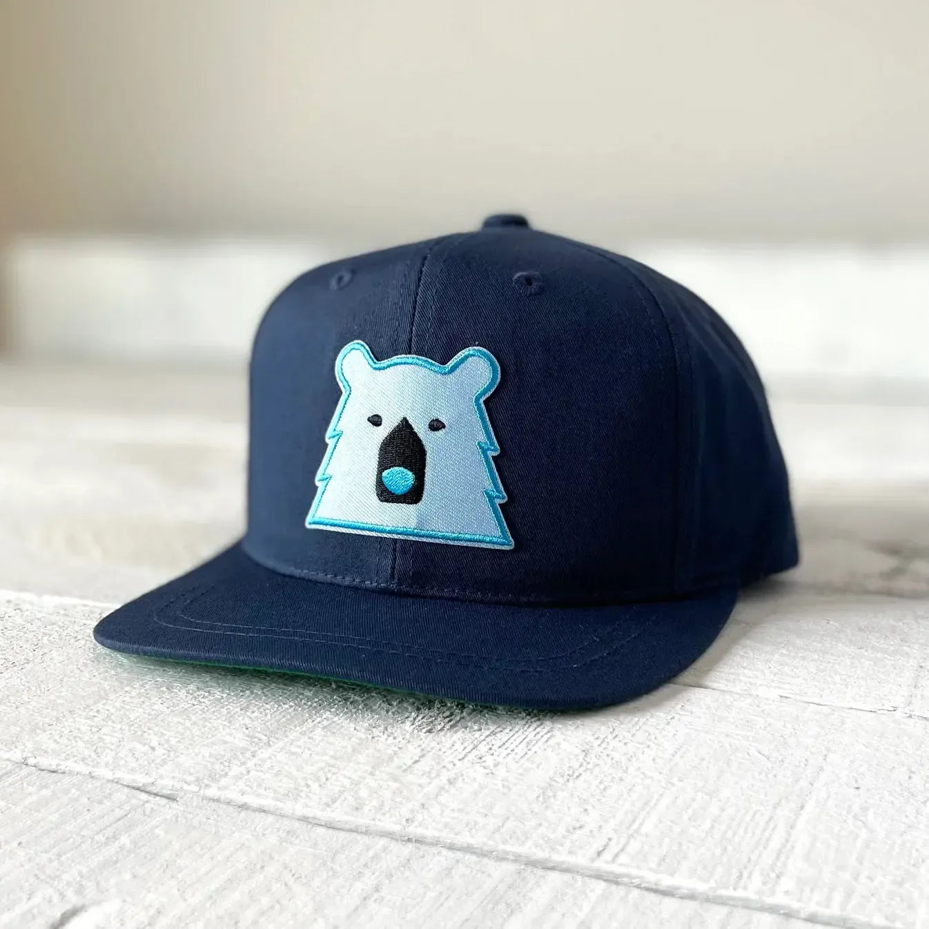 YOUTH SNAPBACK - NAVY WITH BLUE BEAR-YOUTH-NORTH STANDARD TRADING POST-JB Evans Fashions & Footwear
