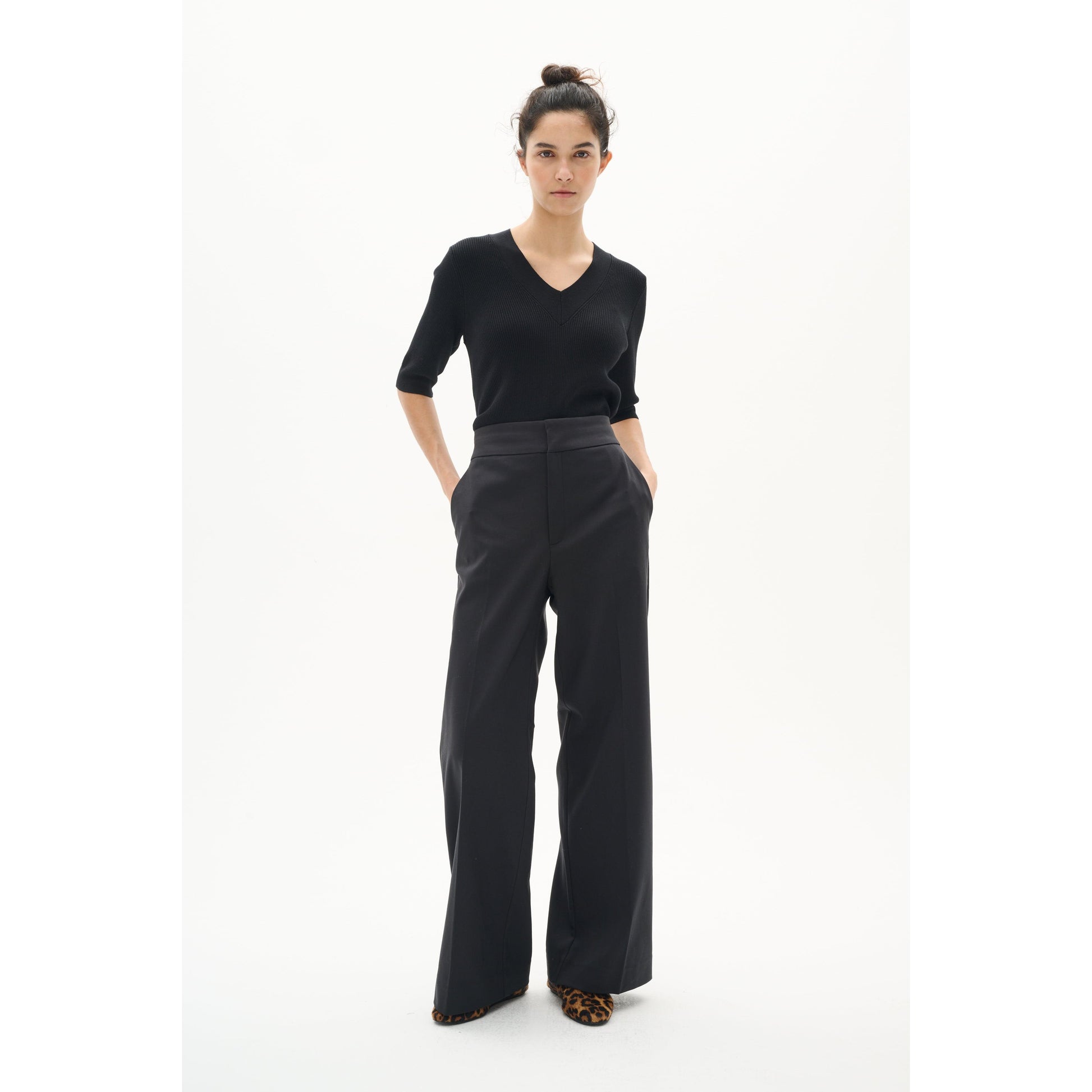 ZELLAIW WIDE PANT-LADIES DRESS PANTS-INWEAR-JB Evans Fashions & Footwear