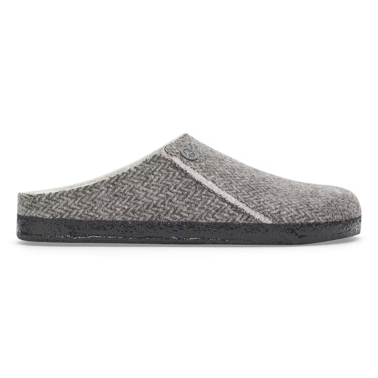 ZERMATT SHEARLING FELT HERRINGBONE N-SANDALS-BIRKENSTOCK-JB Evans Fashions & Footwear