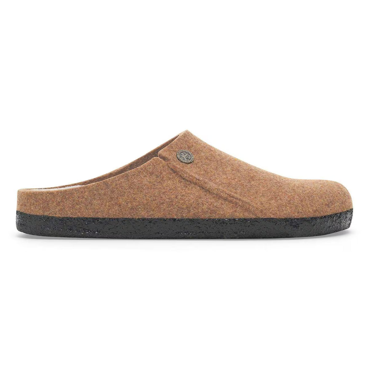 ZERMATT SHEARLING FELT TOFFEE MELANGE N-SLIPPERS-BIRKENSTOCK-JB Evans Fashions & Footwear