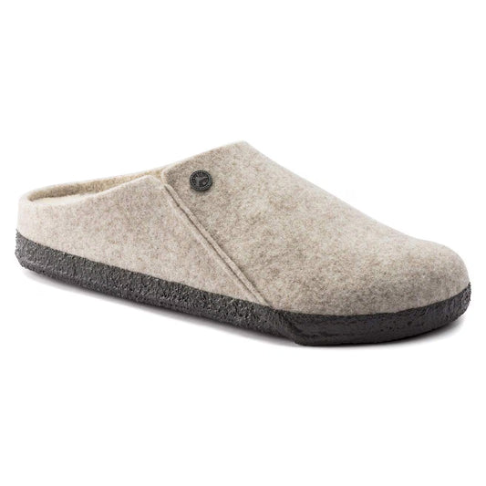 ZERMATT SHEARLING WZ EGGSHELL N-SLIPPERS-BIRKENSTOCK-JB Evans Fashions & Footwear