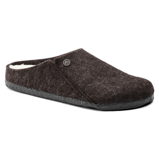 ZERMATT SHEARLING WZ MOCHA R-SLIPPERS-BIRKENSTOCK-JB Evans Fashions & Footwear