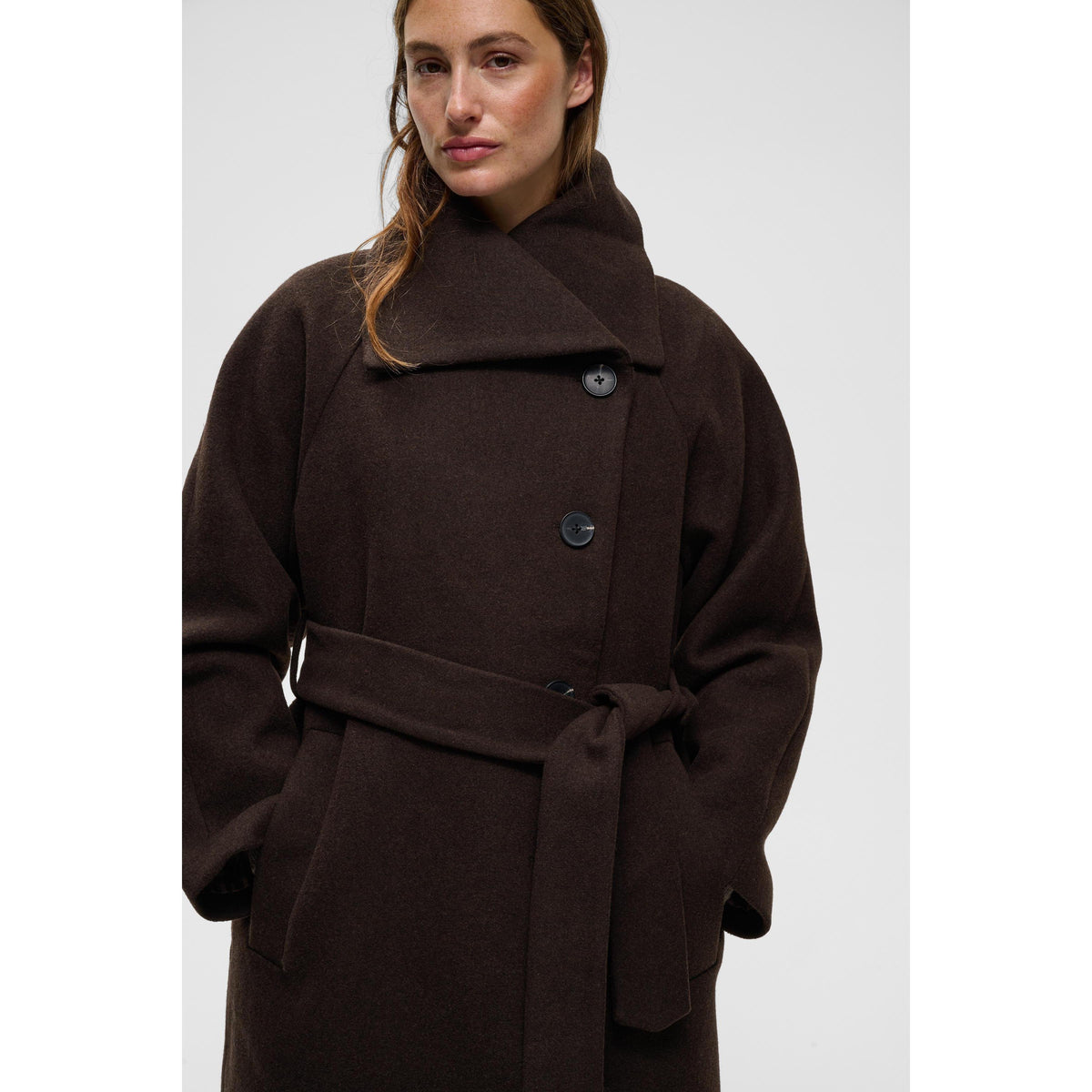 ZORAH LONG COAT-LADIES WINTER COATS & JACKETS-INWEAR-JB Evans Fashions & Footwear