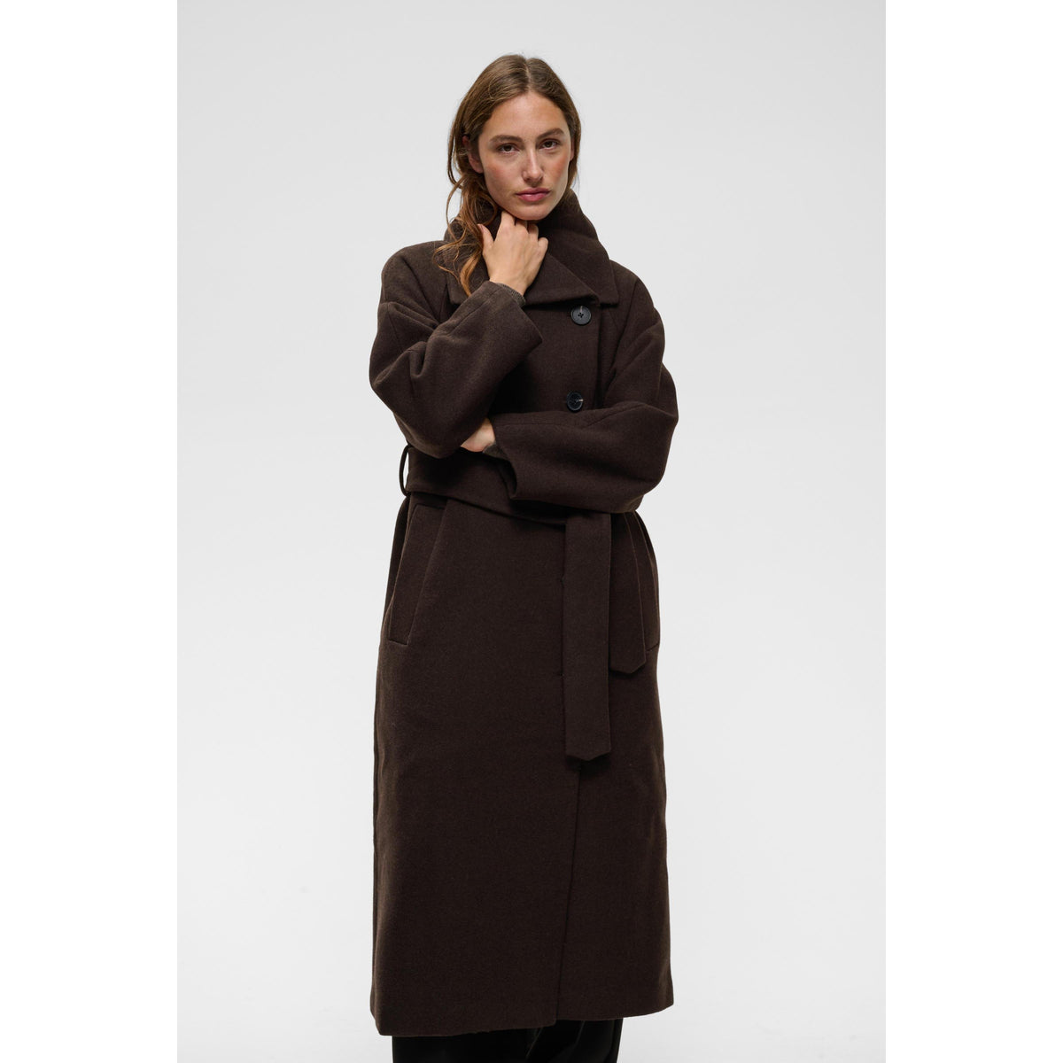 ZORAH LONG COAT-LADIES WINTER COATS & JACKETS-INWEAR-JB Evans Fashions & Footwear