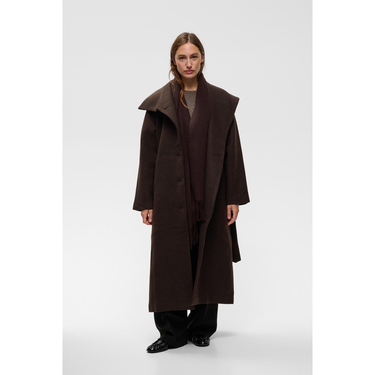 ZORAH LONG COAT-LADIES WINTER COATS & JACKETS-INWEAR-JB Evans Fashions & Footwear