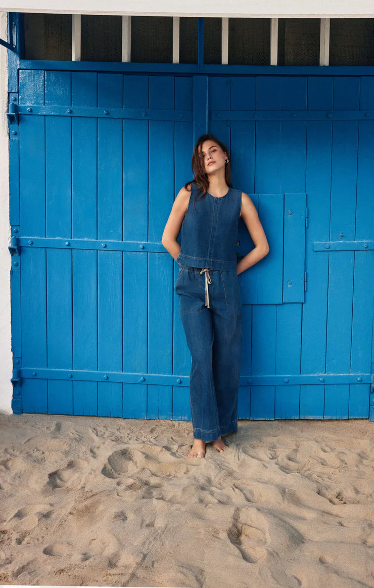 DAYCATION DENIM UTILITY PANT - JB Evans Fashions & Footwear