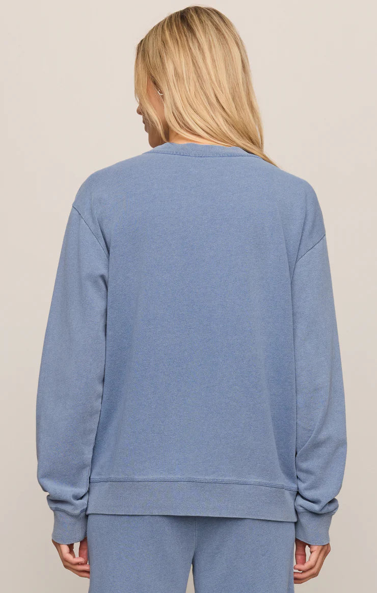 DAZED END KNIT DENIM CARDIGAN