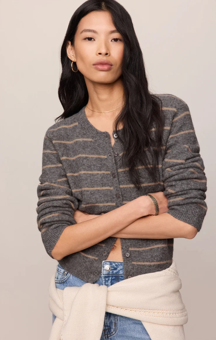 MEDINA STRIPE CARDIGAN