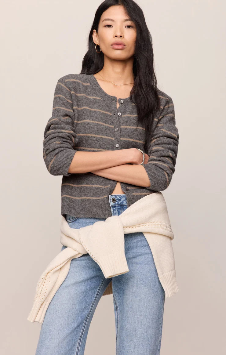 MEDINA STRIPE CARDIGAN