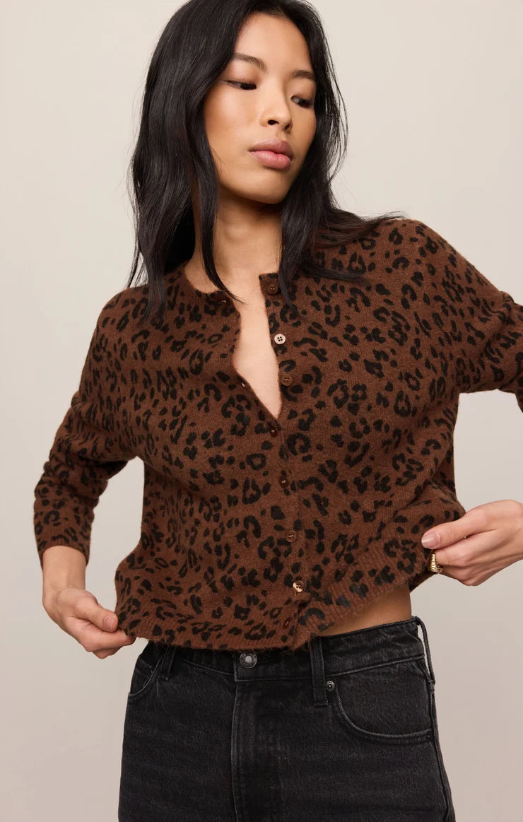 MEDINA LEOPARD CARDIGAN