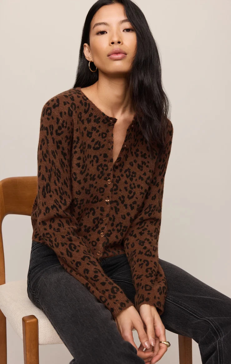 MEDINA LEOPARD CARDIGAN