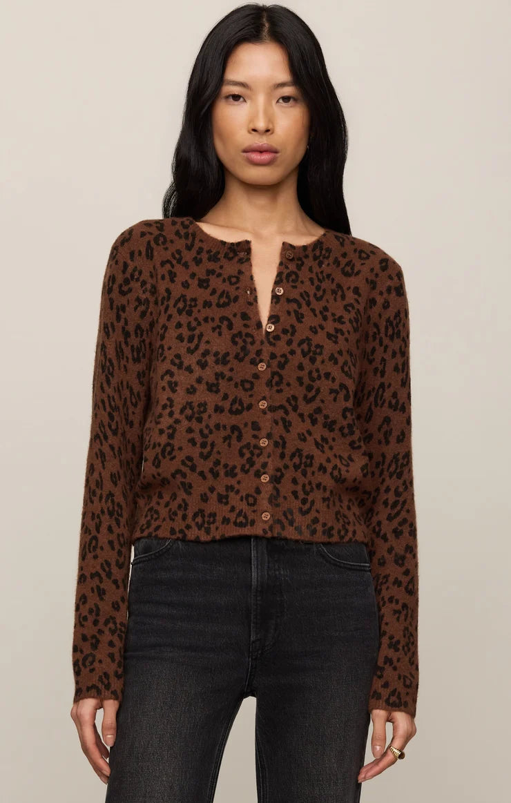MEDINA LEOPARD CARDIGAN