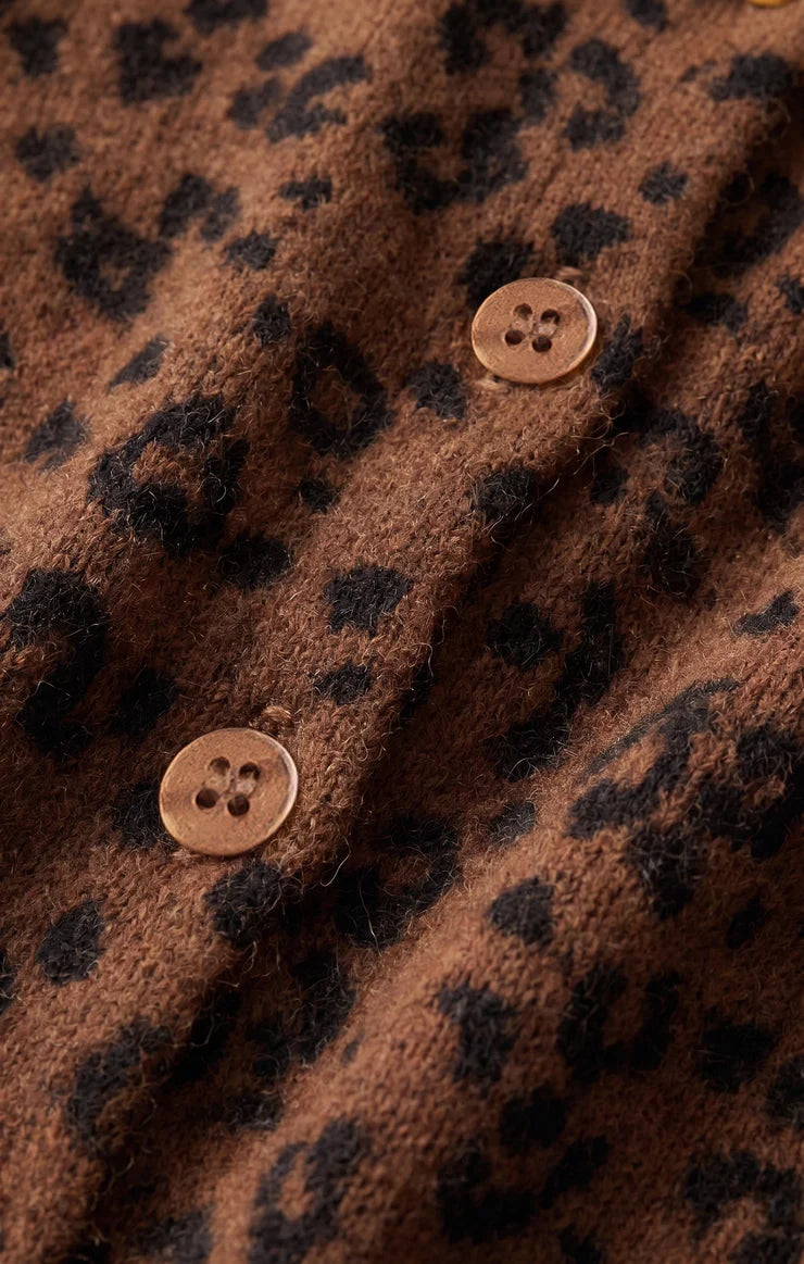 MEDINA LEOPARD CARDIGAN