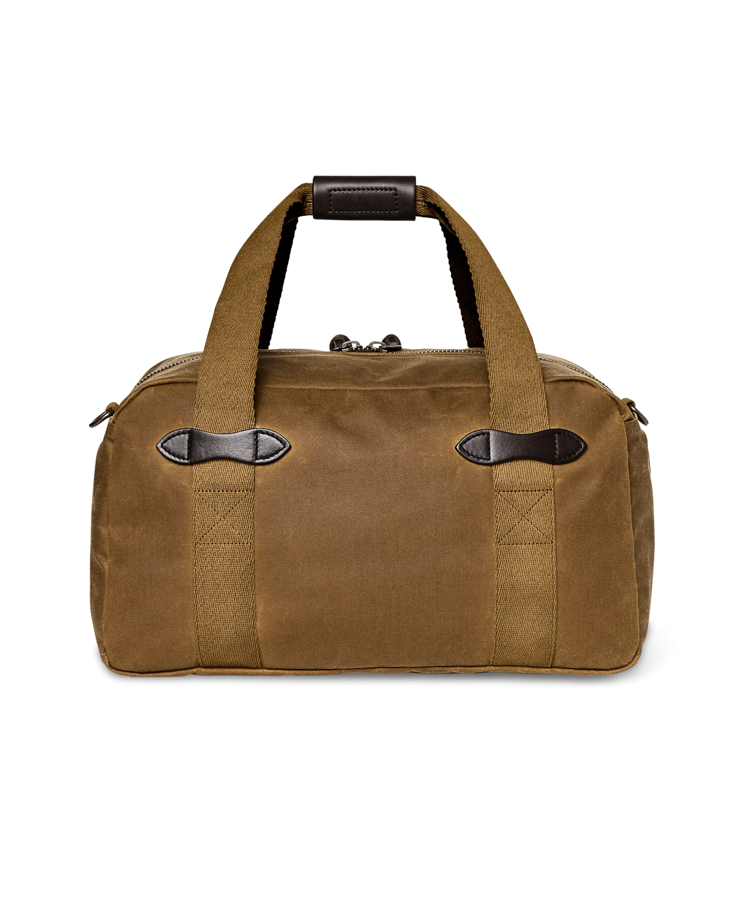 TIN CLOTH SMALL DUFFLE BAG DARK TAN