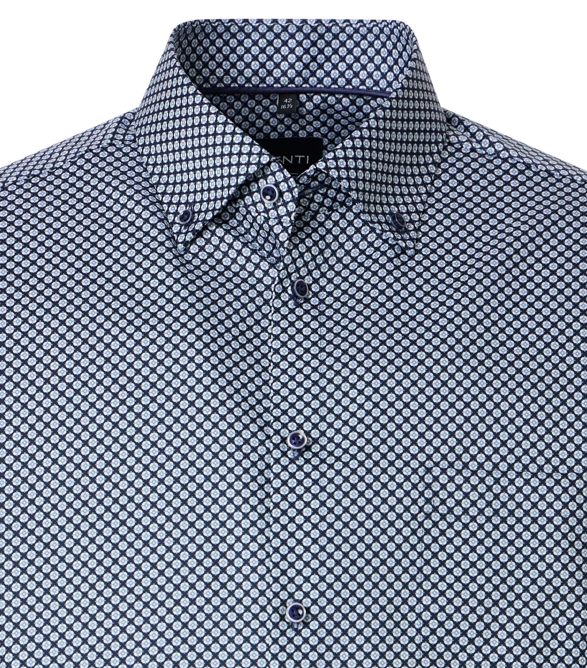 MODERN FIT B.D GEO PRINT