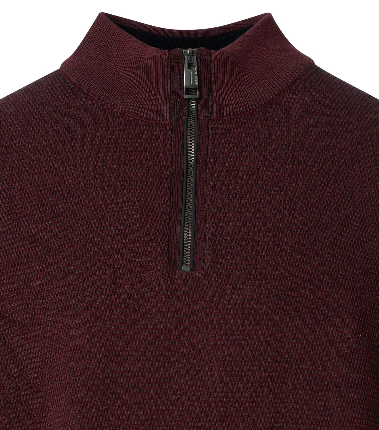 TEXTURED KNIT 1/4 ZIP - JB Evans Fashions & Footwear