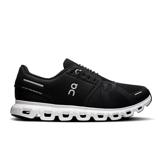 WOMEN'S CLOUD 6 BLACK WHITE