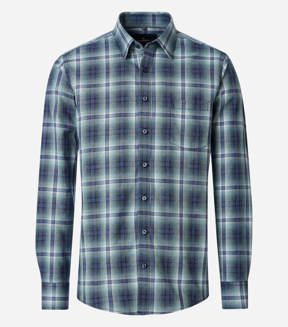 CASUAL FIT MILLED FINISH CHECK