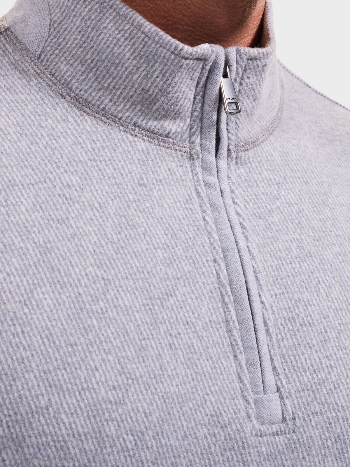 L/S QUARTER ZIP KNIT