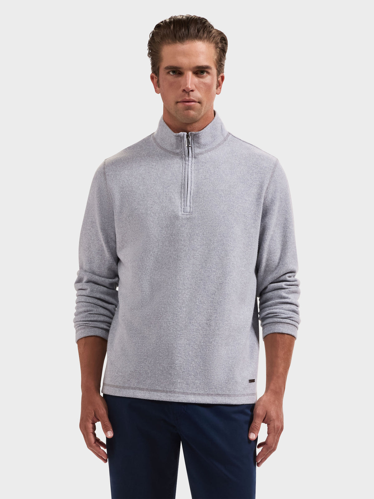 L/S QUARTER ZIP KNIT