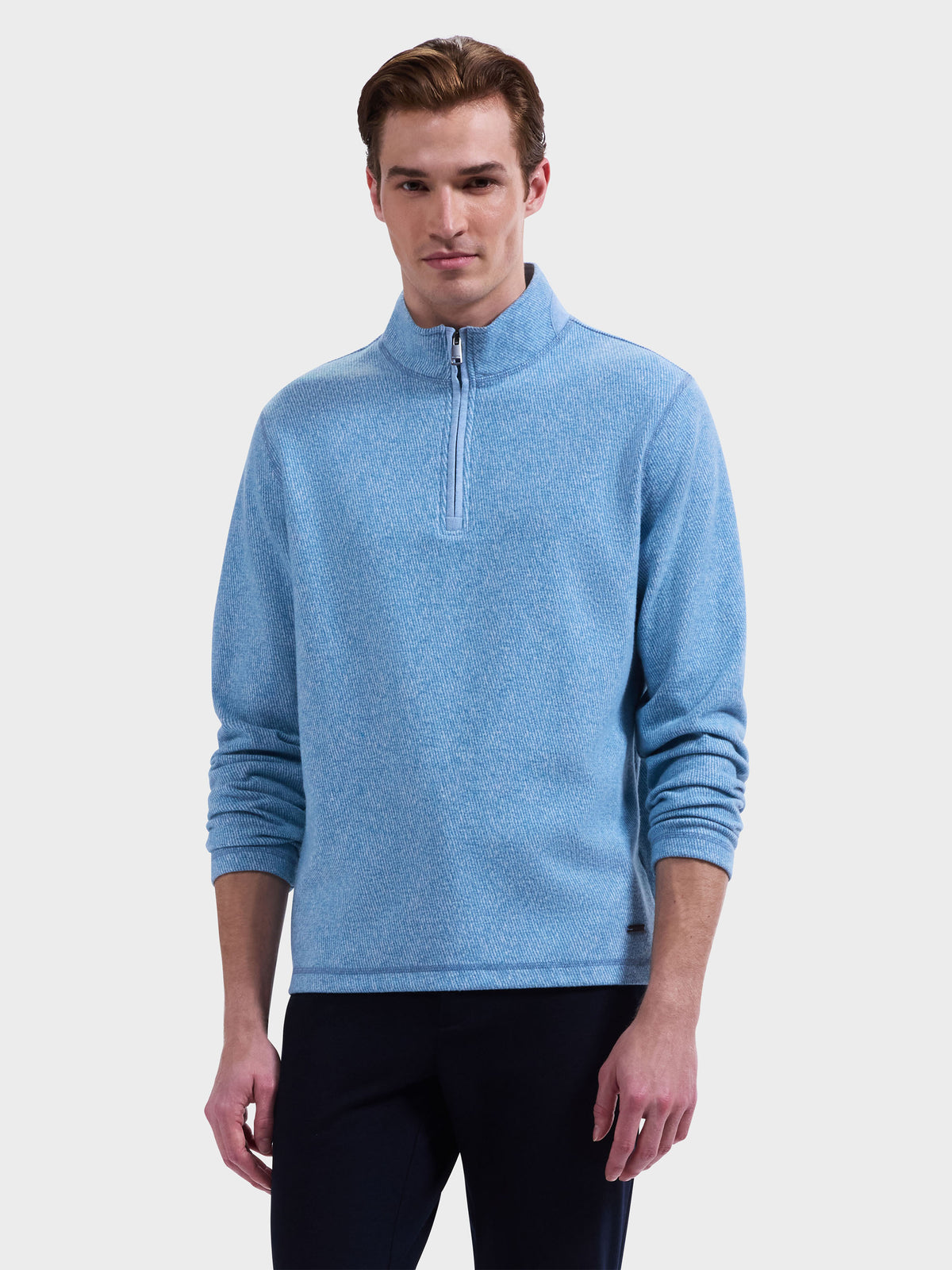 L/S QUARTER ZIP KNIT