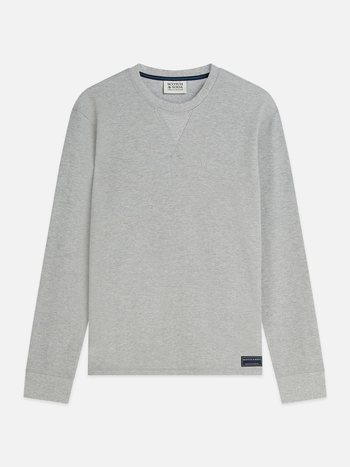 WAFFLE REGULAR FIT LONG SLEEVE