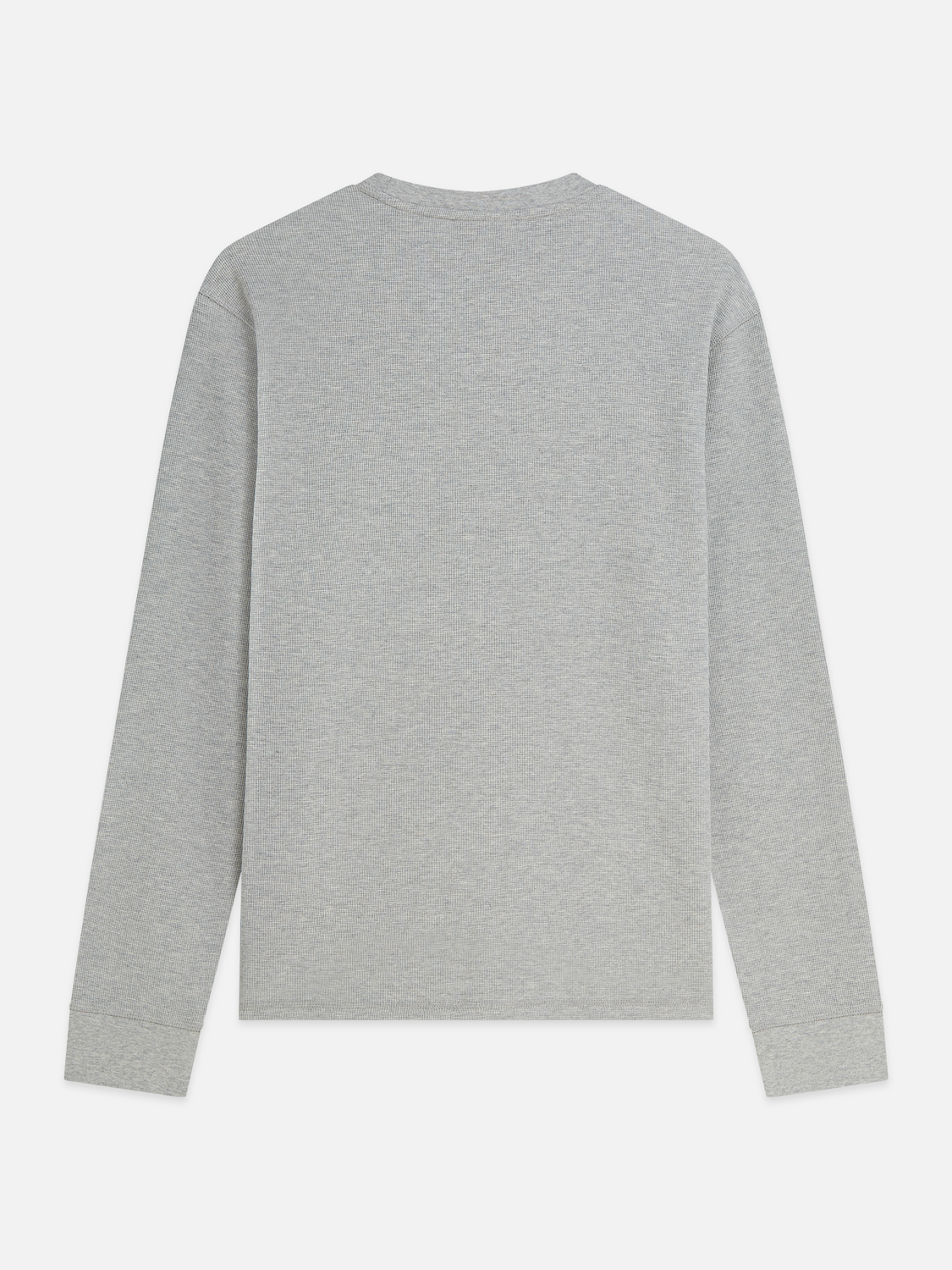 WAFFLE REGULAR FIT LONG SLEEVE
