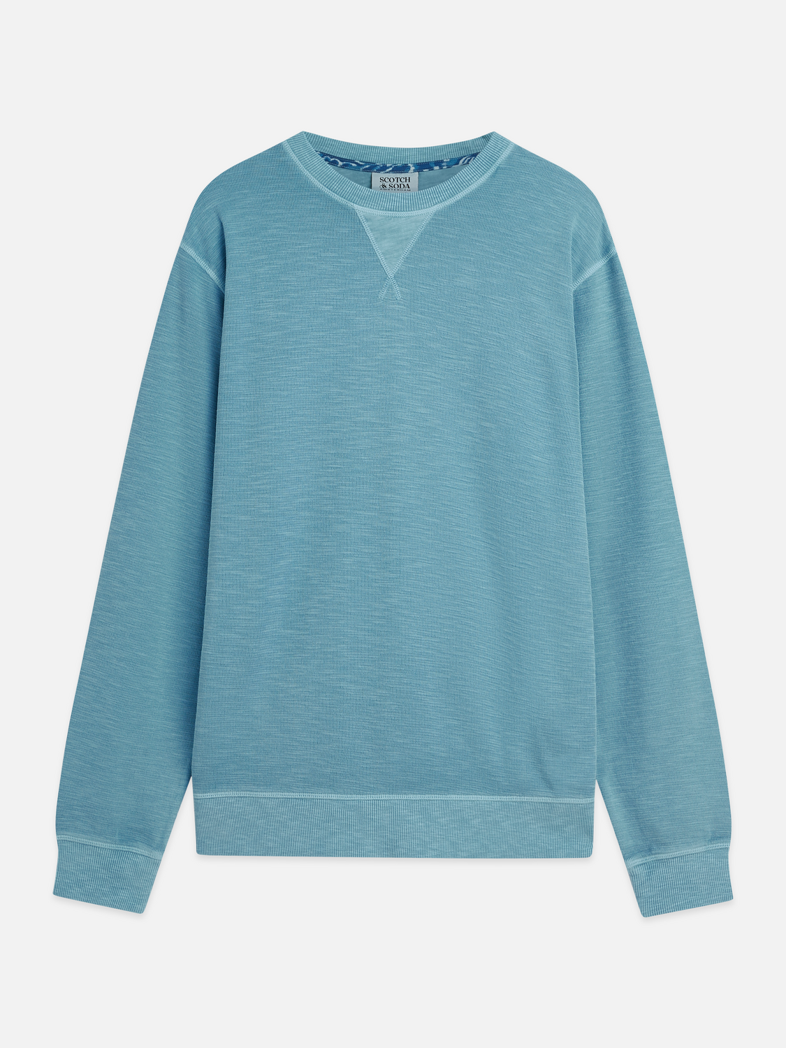 GARMENT DYE REG FIT SWEATSHIRT