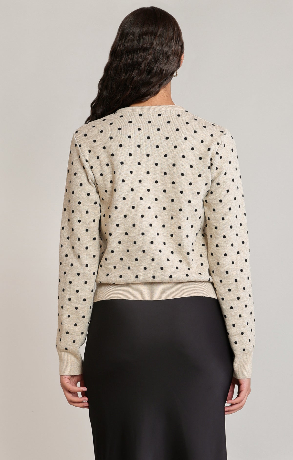 POLKA DOT CARDIGAN