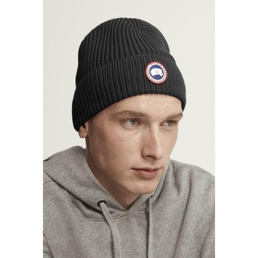 ARCTIC DISC RIB TOQUE-5026M-61-O/SBLK-MENS HATS-CANADA GOOSE-JB Evans Fashions & Footwear