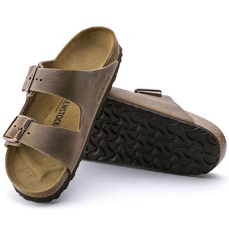 ARIZONA TOBACCO OILED LEATHER-SANDALS-BIRKENSTOCK-JB Evans Fashions & Footwear