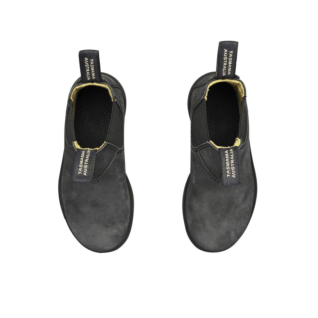 BLUNDSTONE KIDS RUSTIC BLACK-YOUTH-BLUNDSTONE-JB Evans Fashions & Footwear