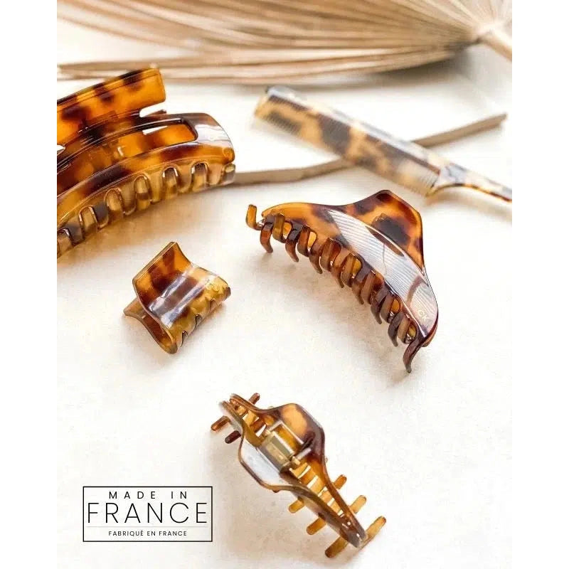 FRENCH CUTOUT CLAW TORTOISE-FCC-T-O/STORT-LADIES ACCESSORIES-CHELSEA KING-JB Evans Fashions & Footwear