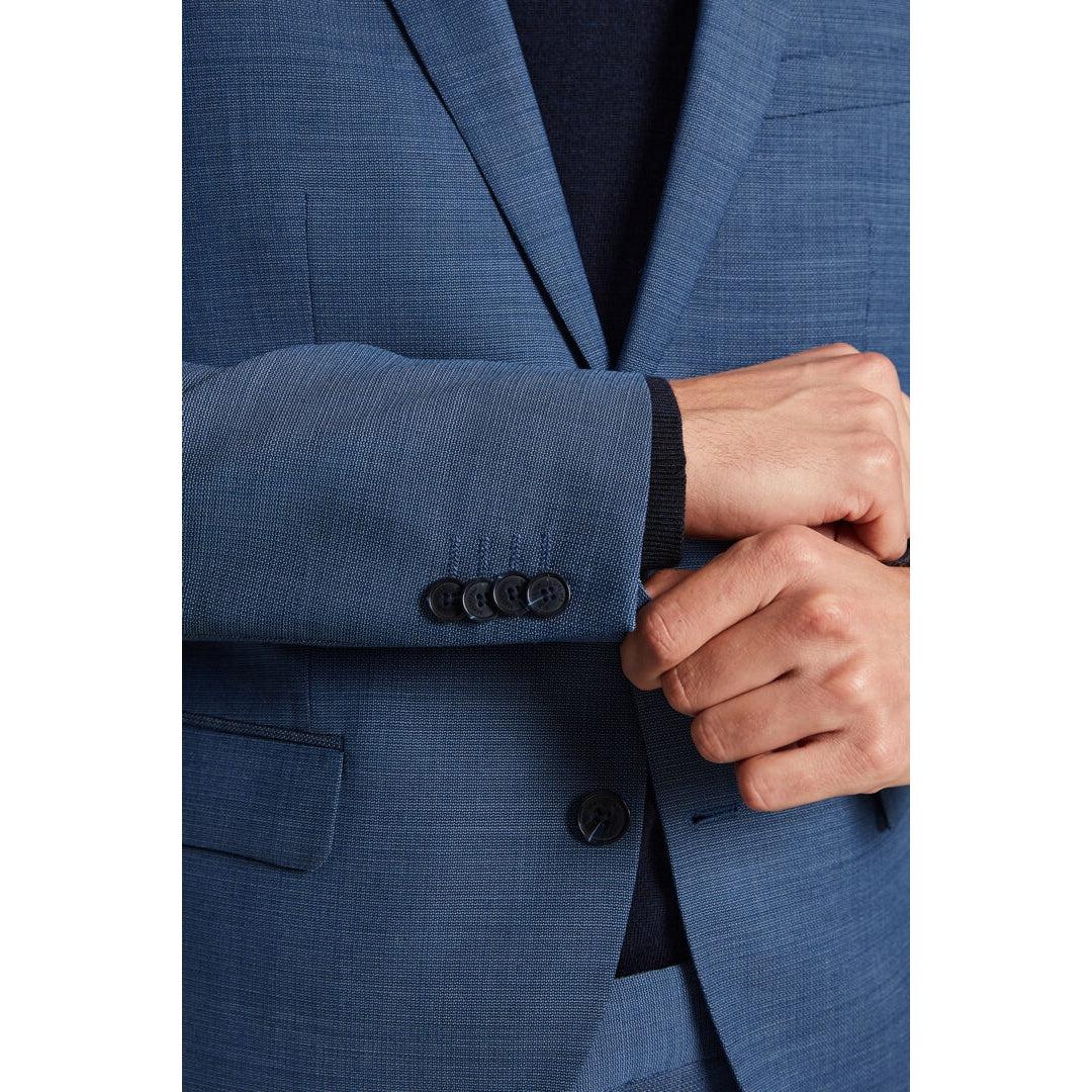 GEORGE LAS TEXTURED STRETCH-MENS SUITS-MATINIQUE-JB Evans Fashions & Footwear