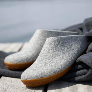 GLERUP SLIP ON HONEY RUBBER-UNISEX SLIPPERS-GLERUPS-JB Evans Fashions & Footwear