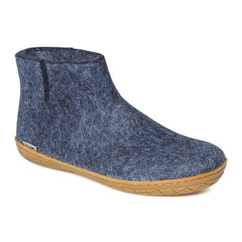 GLERUPS BOOT HONEY RUBBER DENIM-UNISEX SLIPPERS-GLERUPS-JB Evans Fashions & Footwear