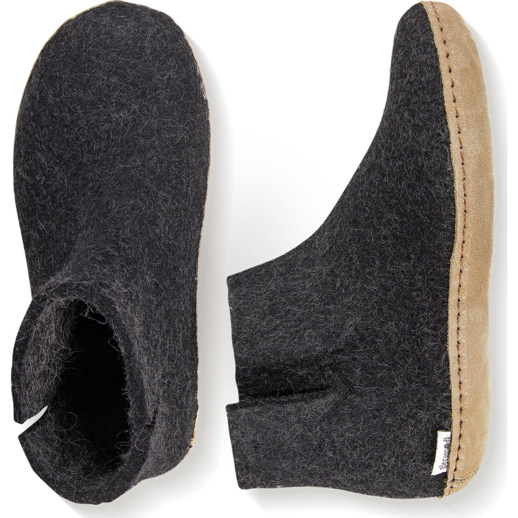 GLERUPS BOOT LEATHER SOLE-UNISEX SLIPPERS-GLERUPS-JB Evans Fashions & Footwear