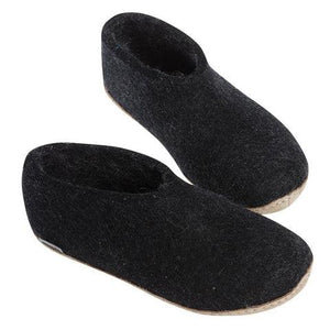 GLERUPS SHOE LEATHER SOLE-SLIPPERS-GLERUPS-JB Evans Fashions & Footwear
