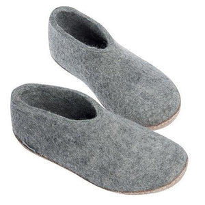 GLERUPS SHOE LEATHER SOLE-UNISEX SLIPPERS-GLERUPS-JB Evans Fashions & Footwear