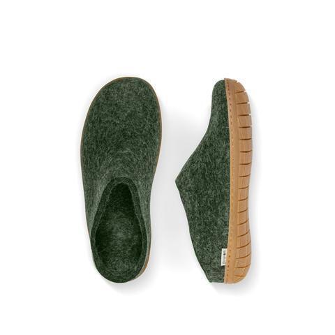 GLERUPS SLIP ON HONEY RUBBER FOREST-UNISEX SLIPPERS-GLERUPS-JB Evans Fashions & Footwear