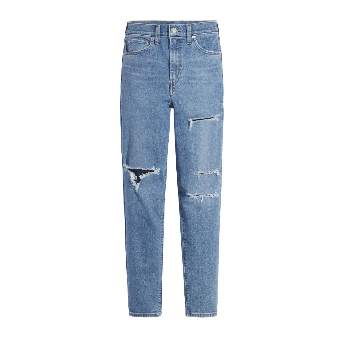 Levis mom hot sale jeans ripped