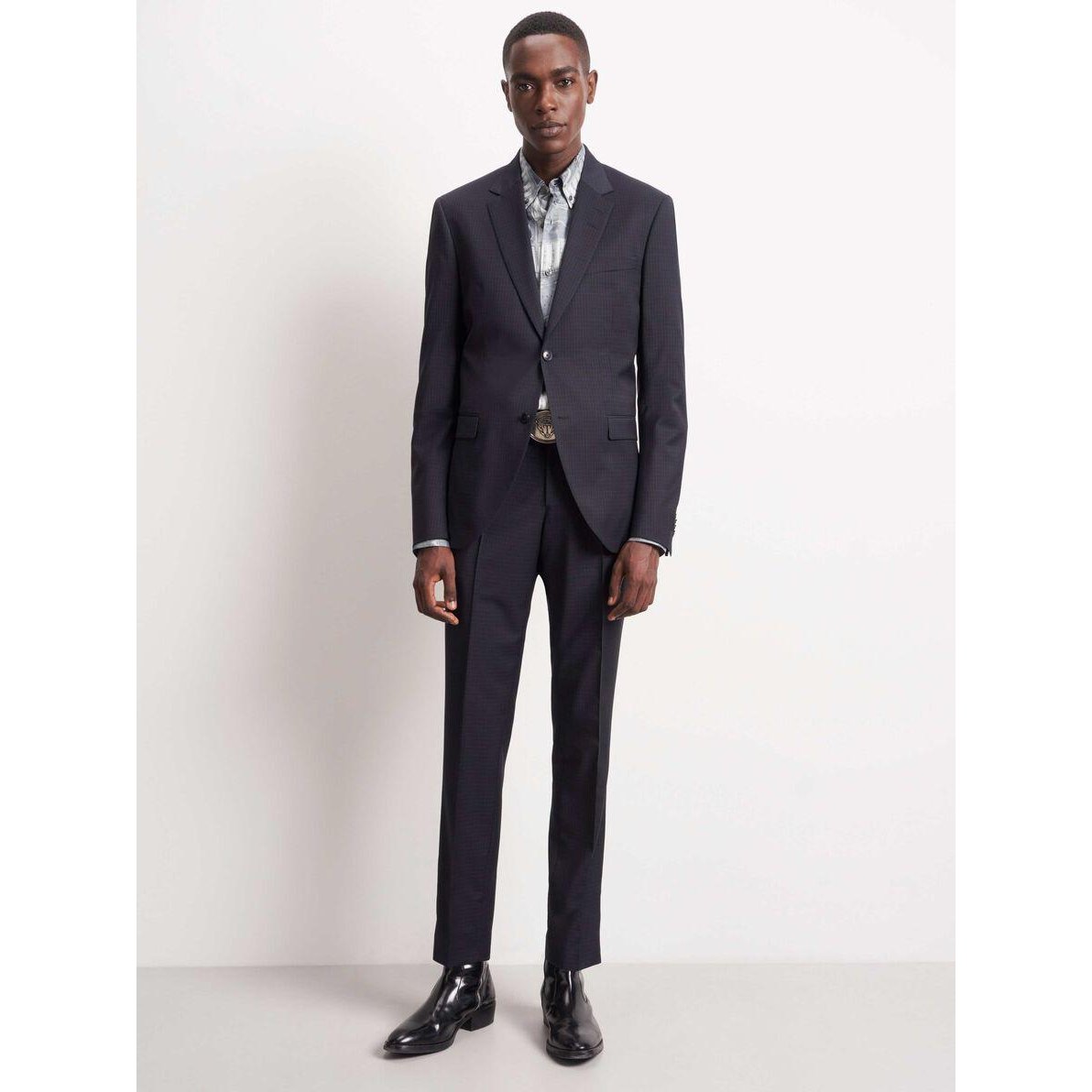 JAMONTE TORDON MINI SHADOW CHECK-MENS SUITS-TIGER OF SWEDEN-JB Evans Fashions & Footwear