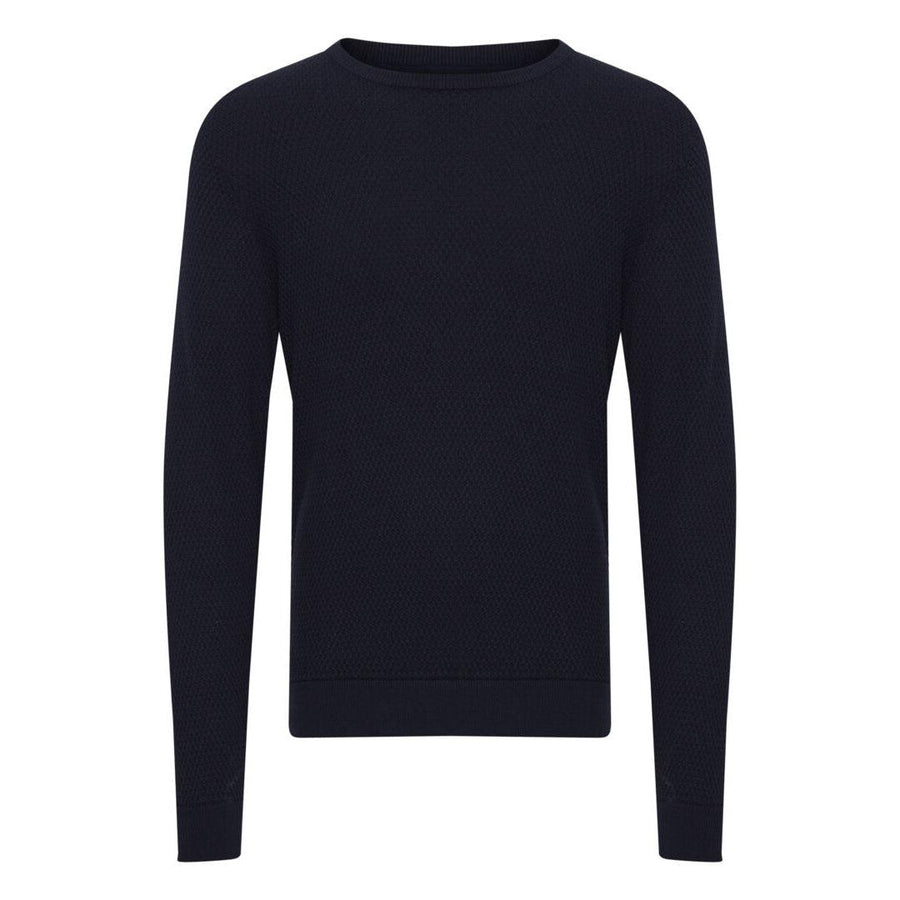 KARLO STRUCTURED CREW NECK KNIT-MENS SWEATERS & KNITS-CASUAL FRIDAY-JB Evans Fashions & Footwear