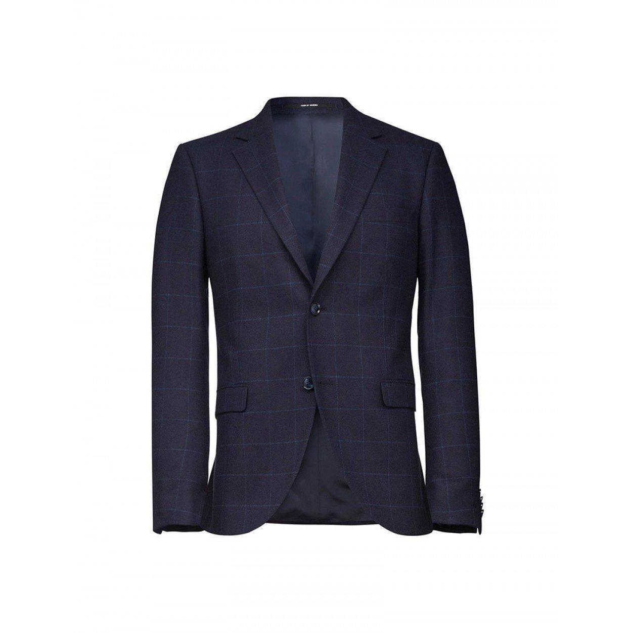 LAMONTE FLANNEL WINDOWPANE-MENS SPORT JACKETS-TIGER OF SWEDEN-JB Evans Fashions & Footwear