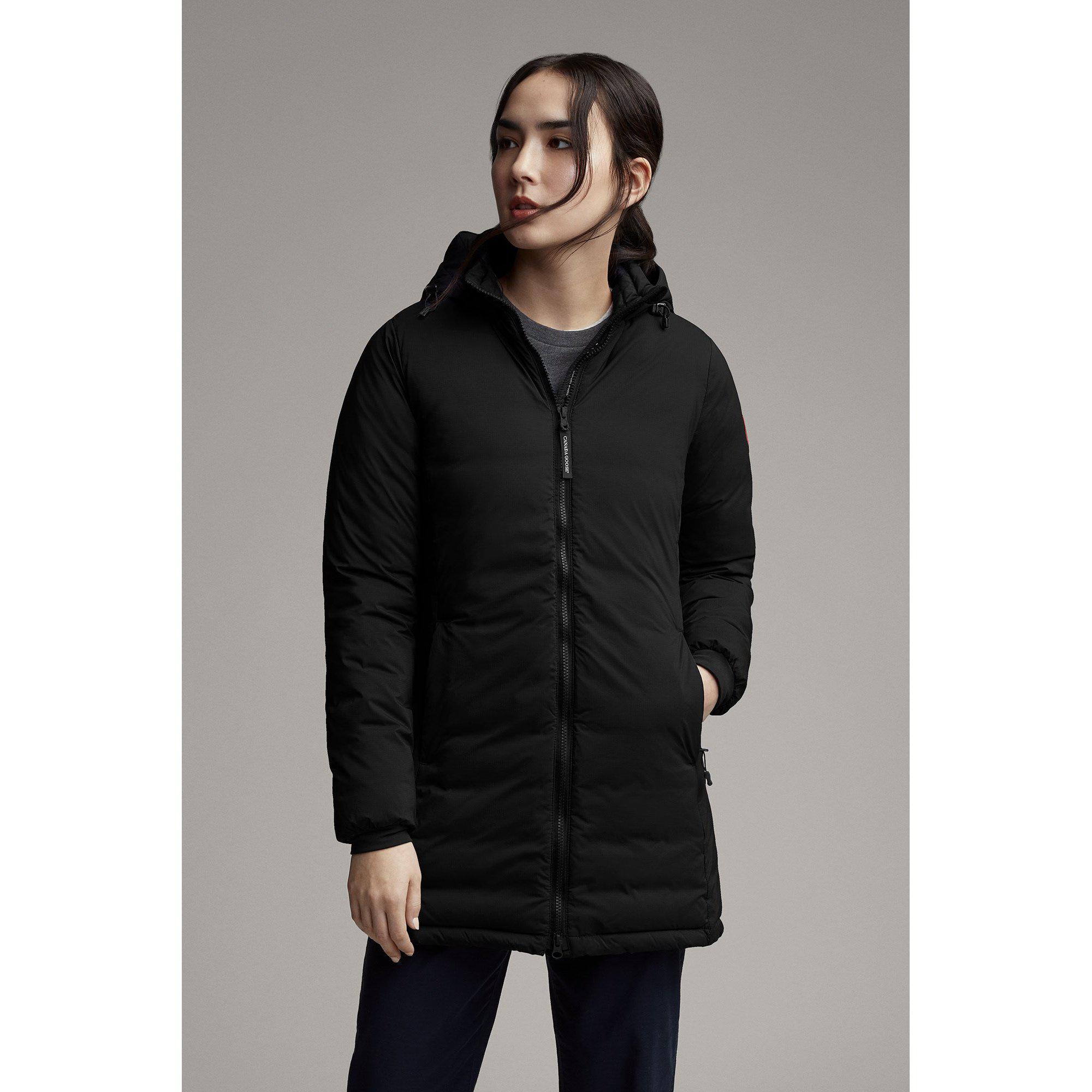 Ladies black best sale hooded jacket